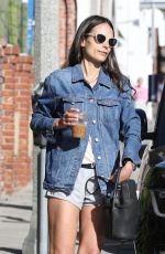 JORDANA BREWSTER Out and About in Brentwood 03/24/2022