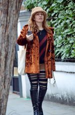 JOSEPHINE DE LA BAUME Out in London 03/09/2022