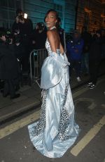 JOURDAN DUNN Arrives at Vogue BAFTA Afterparty in London 03/13/2022