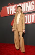 JUDY GREER at The Thing About Pam Premiere in Beverly Hills 02/28/2022