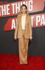 JUDY GREER at The Thing About Pam Premiere in Beverly Hills 02/28/2022