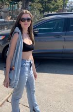 JULIA FOX Out for Brunch in Los Angeles 03/10/2022