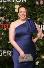 JULIA QUINN at Bridgerton, Season 2 Premiere in London 03/22/2022