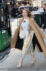 JULIANNE HOUGH Arrives at GMA Studios in New York 03/14/2022