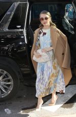 JULIANNE HOUGH Arrives at GMA Studios in New York 03/14/2022