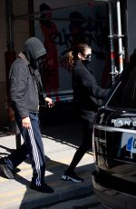 KAIA GERBER and Austin Butler Arrives in Paris 03/20/2022