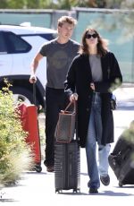 KAIA GERBER and Austin Butler Carrying Their Luggage Out in Studio City 03/12/2022