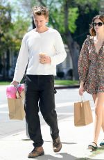 KAIA GERBER and Austin Butler Out for a Coffee in Los Angeles 03/26/2022