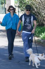 KAIA GERBER and Austin Butler Out with Their Dog in Los Angeles 03/07/2022