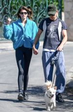 KAIA GERBER and Austin Butler Out with Their Dog in Los Angeles 03/07/2022