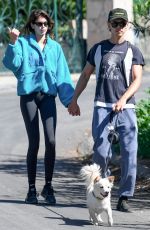 KAIA GERBER and Austin Butler Out with Their Dog in Los Angeles 03/07/2022
