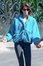 KAIA GERBER and Austin Butler Out with Their Dog in Los Angeles 03/07/2022