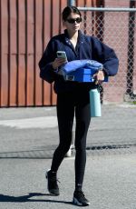 KAIA GERBER Leaves a Gym in Los Angeles 03/18/2022