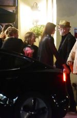 KAIA GERBER Out for Dinner with Firends in Los Angeles 03/11/2022