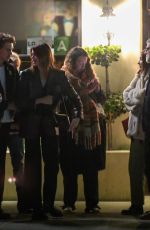 KAIA GERBER Out for Dinner with Firends in Los Angeles 03/11/2022