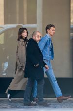 KAIA GERBER Out Shopping at Celine Avenue Montaigne in Paris 03/22/2022
