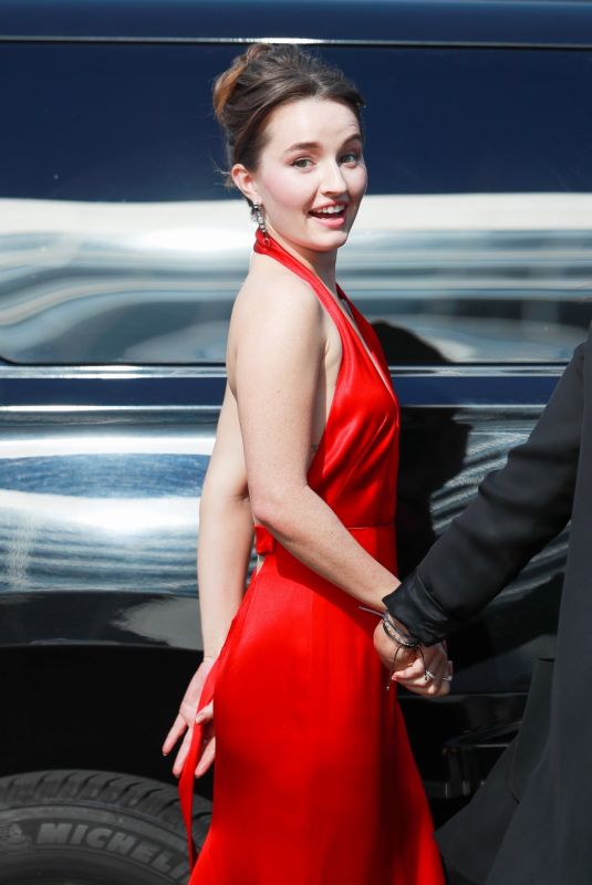 KAITLYN DEVER Arrives at Critics Choice Awards in los Angeles 03/13/2022