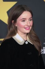 KAITLYN DEVER at 2022 HCA Film Awards in Los Angeles 02/28/2022