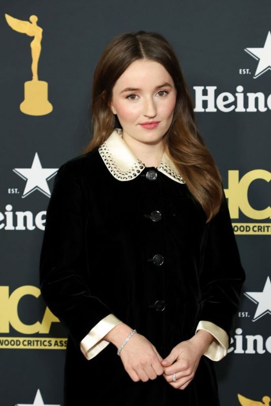 KAITLYN DEVER at 2022 HCA Film Awards in Los Angeles 02/28/2022