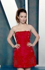 KAITLYN DEVER at 2022 Vanity Fair Oscar Party in Beverly Hills 03/27/2022