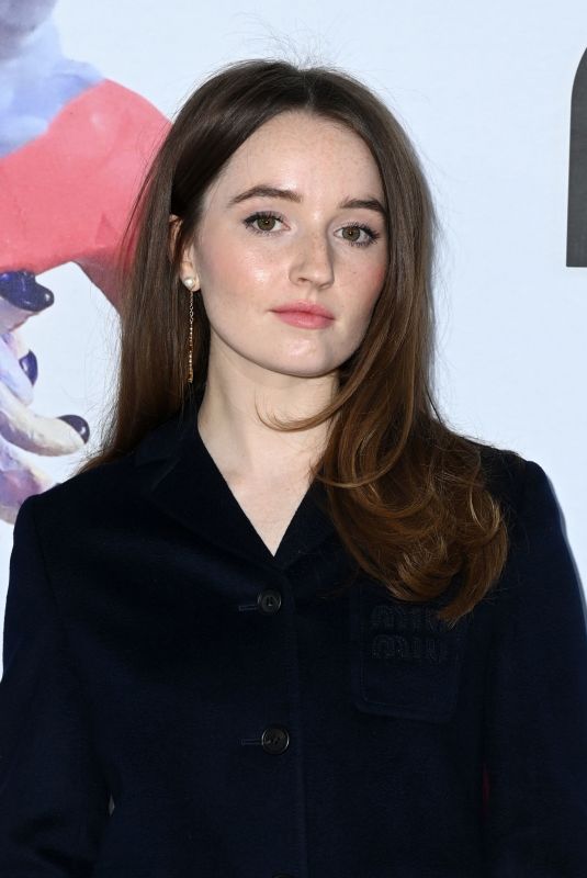 KAITLYN DEVER at Miu Miu Womenswear Fall/Winter 2022/2023 Show at Paris Fashion Week 03/08/2022