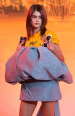 KAKA GERBER Walks Runway at Off-white Fashion Show in Paris 02/28/2022