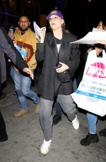 KALEY CUOCO Leaves Lakers vs Wizards Game at Crypto.com Arena in Los Angeles 03/11/2022