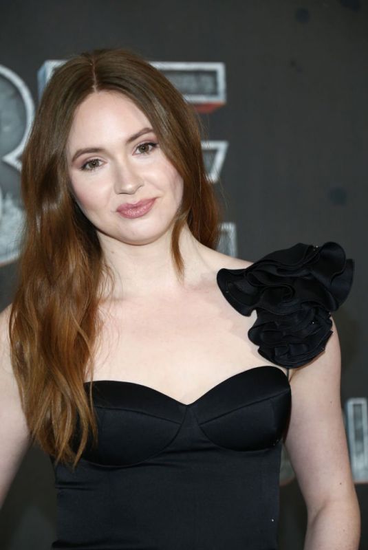 KAREN GILLAN at The Bubble Photocall in Los Angeles 03/05/2022