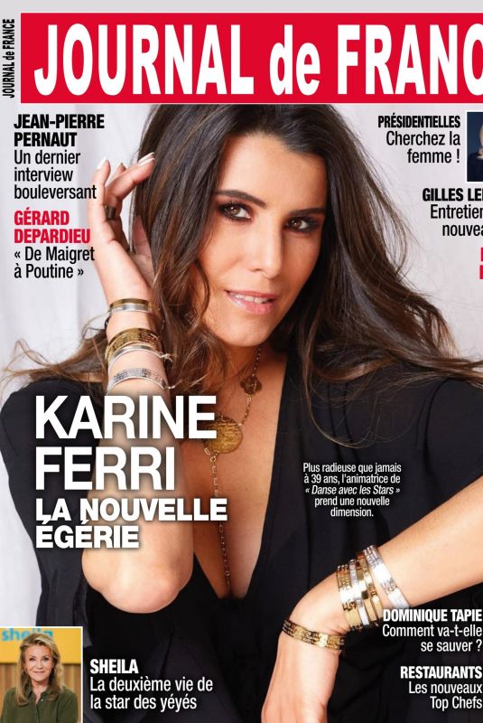 KARINE FERRI in Journal de France, April 2022