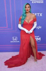 KAROL G at Billboard Women in Music 2022 in Inglewood 03/02/2022