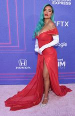 KAROL G at Billboard Women in Music 2022 in Inglewood 03/02/2022