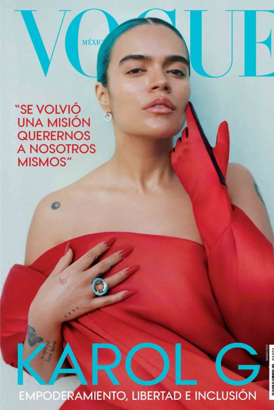 KAROL G for Vogue Magazine, Mexico March 2022