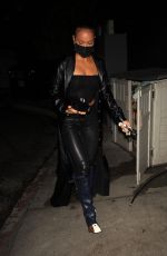 KARRUECHE TRAN Arrives at The Nice Guy in West Hollywood 03/06/2022