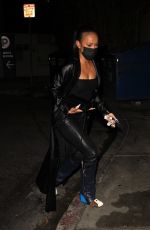 KARRUECHE TRAN Arrives at The Nice Guy in West Hollywood 03/06/2022
