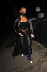 KARRUECHE TRAN Arrives at The Nice Guy in West Hollywood 03/06/2022