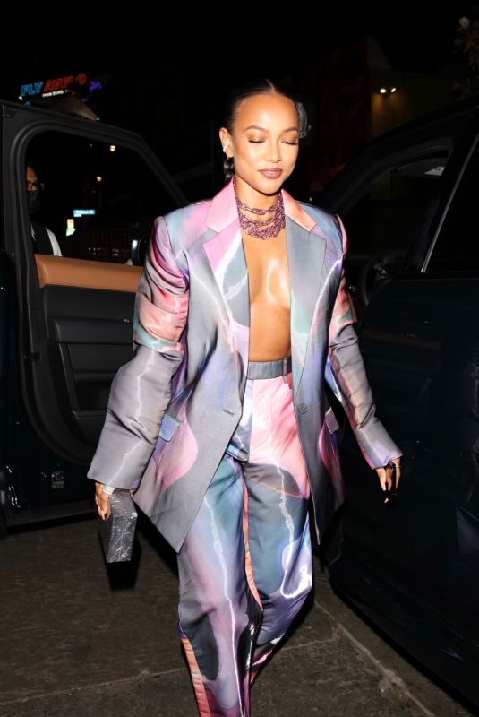 KARRUECHE TRAN Arrives at Young Hollywood Awards in Hollywood 03/22/2022