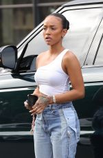 KARRUECHE TRAN at Alfred Coffee in West Hollywood 03/17/2022