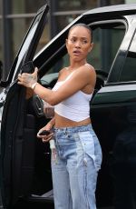 KARRUECHE TRAN at Alfred Coffee in West Hollywood 03/17/2022