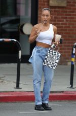 KARRUECHE TRAN at Alfred Coffee in West Hollywood 03/17/2022