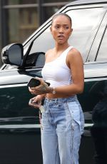KARRUECHE TRAN at Alfred Coffee in West Hollywood 03/17/2022