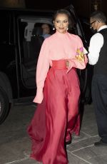 KAT GRAHAM Arrives at Vanity Fair x Bacardi Party in Hollywood 03/22/2022