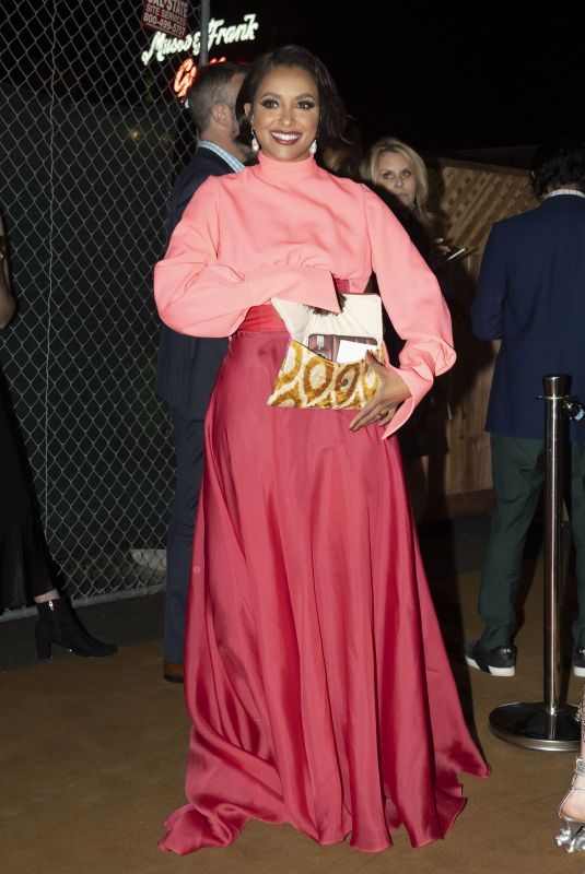 KAT GRAHAM Arrives at Vanity Fair x Bacardi Party in Hollywood 03/22/2022