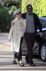 KATE HUDSON and Danny Fujikawa Out for Morning Walk in Los Angeles 03/18/2022