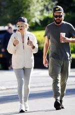 KATE HUDSON and Danny Fujikawa Out Hikinig in Santa Monica 03/21/2022