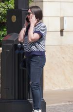 KATE MALONEY Out Shopping at The Grove in West Hollywood 03/24/2022