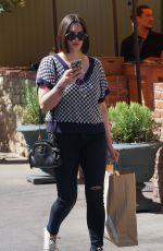 KATE MALONEY Out Shopping at The Grove in West Hollywood 03/24/2022