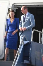 KATE MIDDLETON and Prince William Arrives to in Belize 03/19/2022