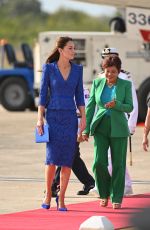 KATE MIDDLETON and Prince William Arrives to in Belize 03/19/2022