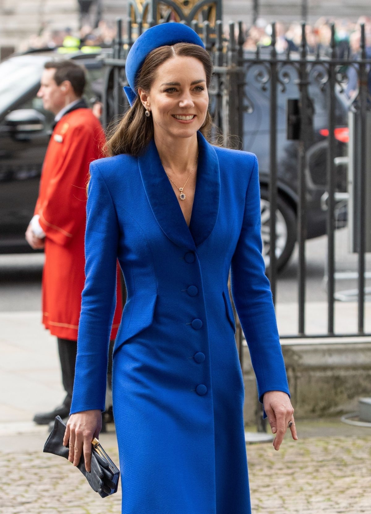 KATE MIDDLETON Arrives at Annual Commonwealth on Commonwealth Day in ...