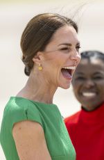 KATE MIDDLETON Arrives at Kingston Norman Manley International Airport in Jamaica 03/24/2022